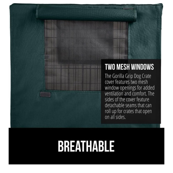 GORILLA GRIP Dog Crate Cover - Picture 4 of 7
